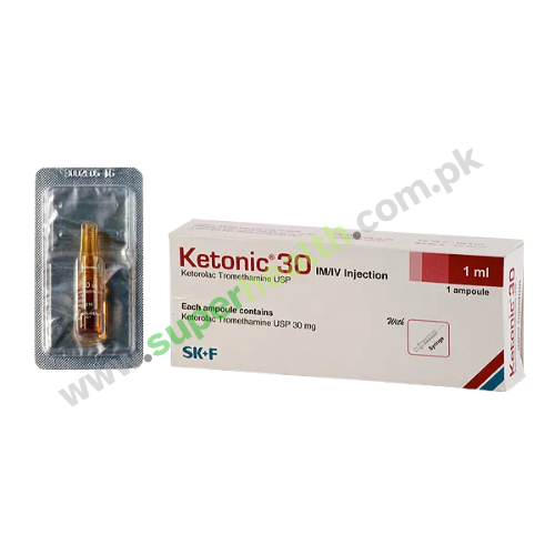 Ketonic 30Mg/Ml Amp 5S | Super Health