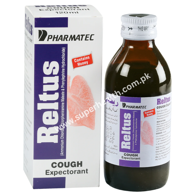 Reltus Cough Expectorant 120ml Super Health