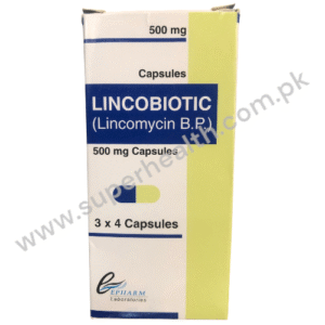 LINCOBIOTIC 500MG CAP 12S