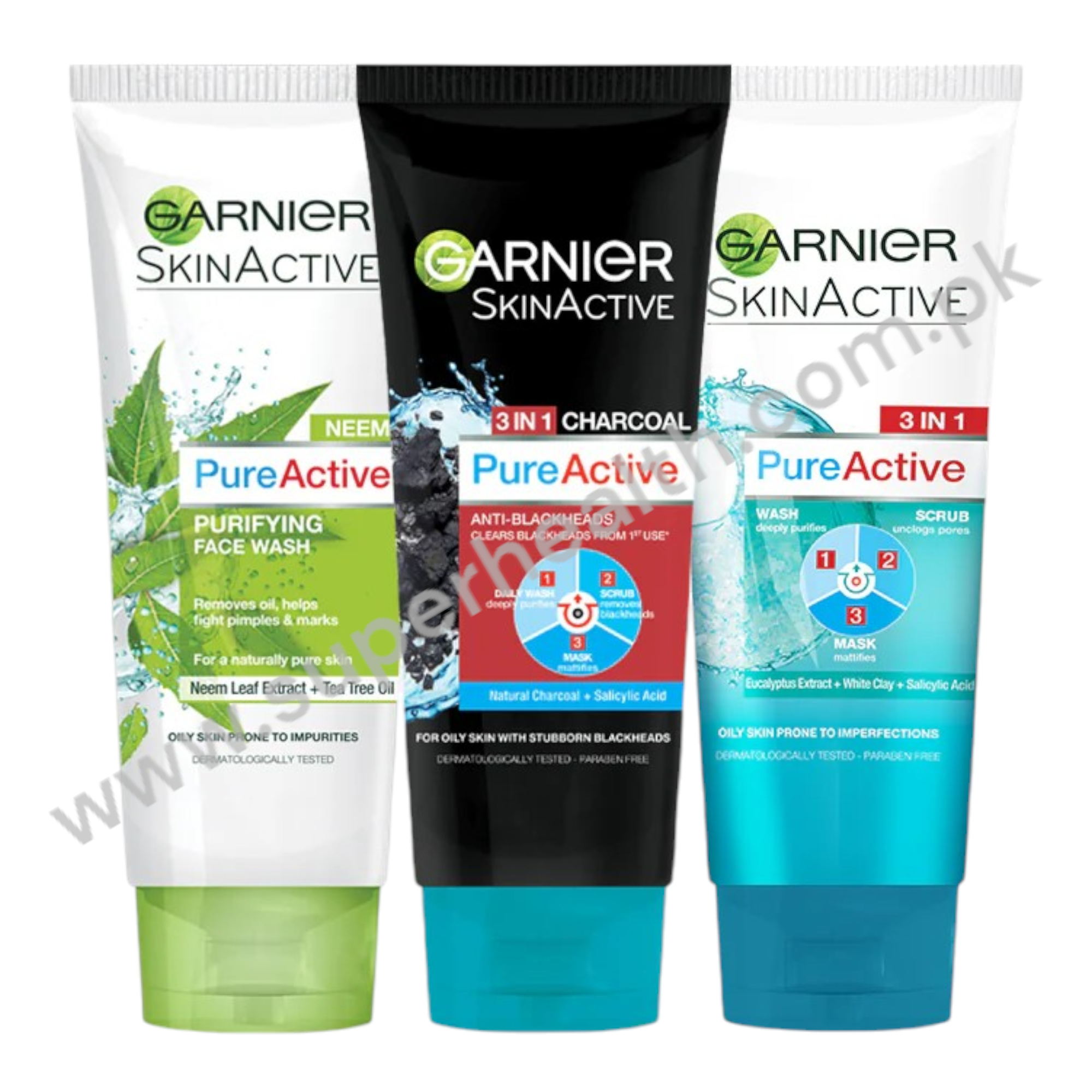GARNIER SKIN ACTIVE FACEWASH 100ML