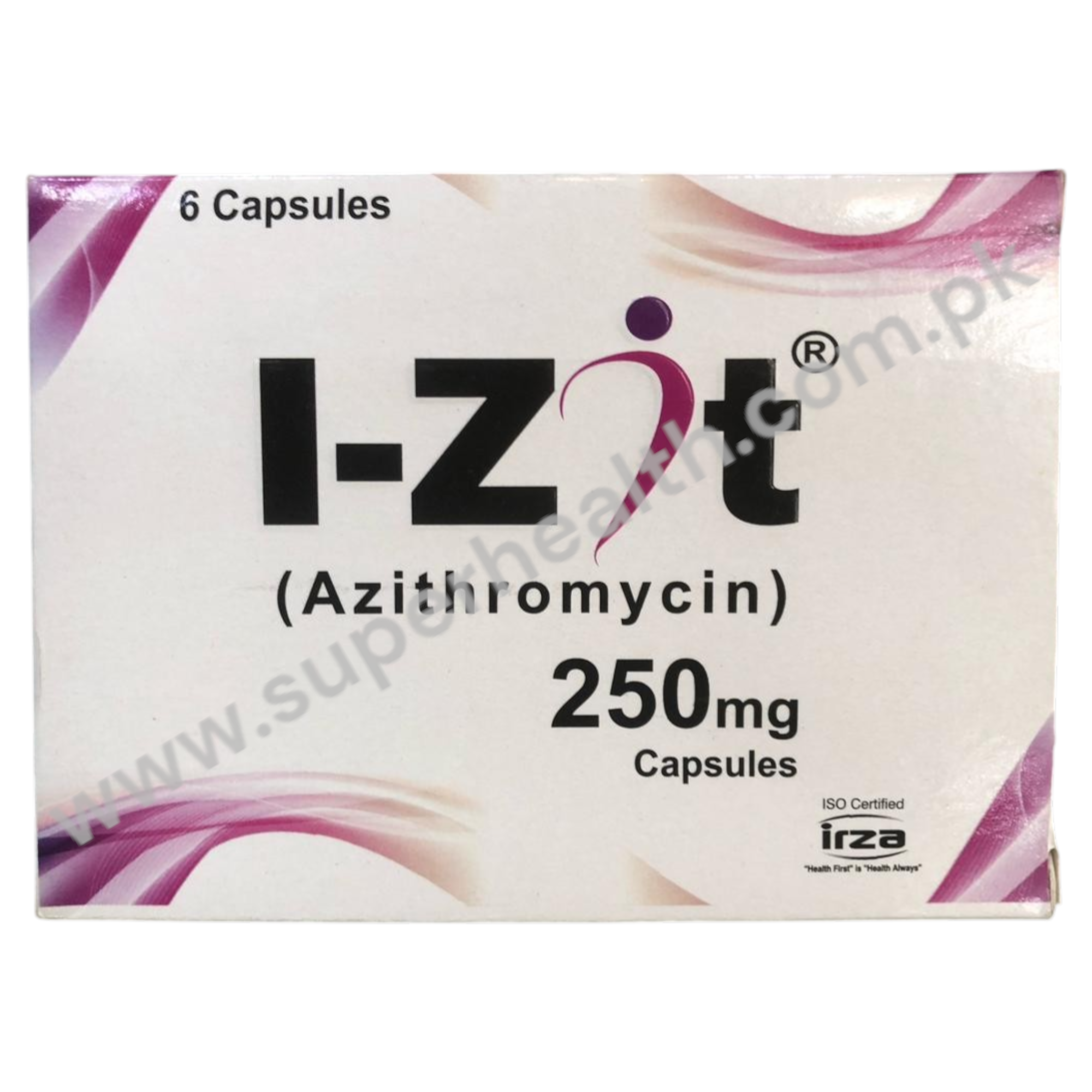I ZIT 250MG CAP 6S