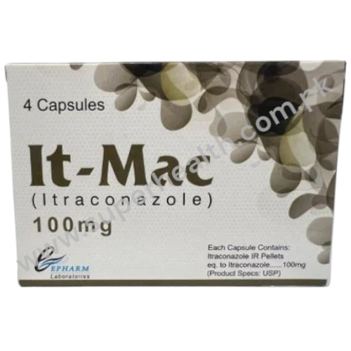 IT MAC 100MG CAPSULES 4S