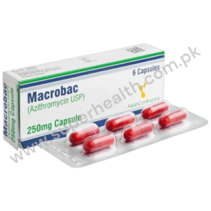 MACROBAC 250MG CAP 6S