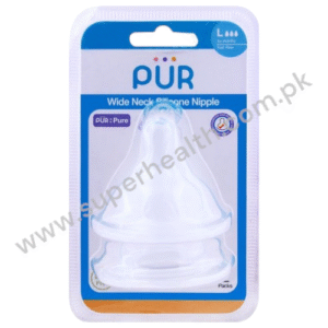 PUR WIDE NECK SILICONE NIPPLE