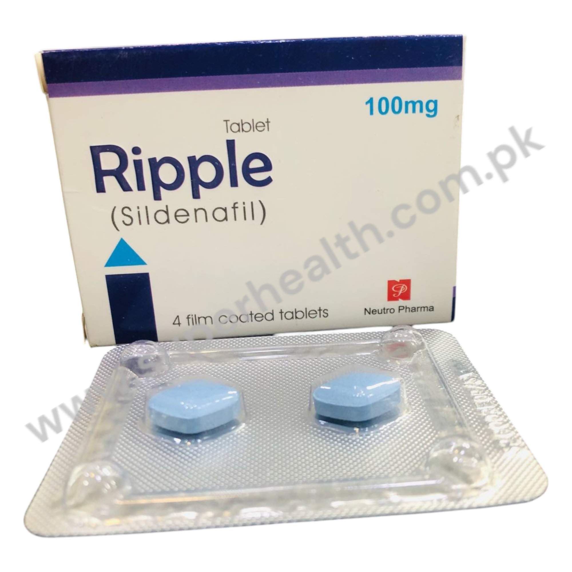 RIPPLE 100MG TAB (Sildenafil)