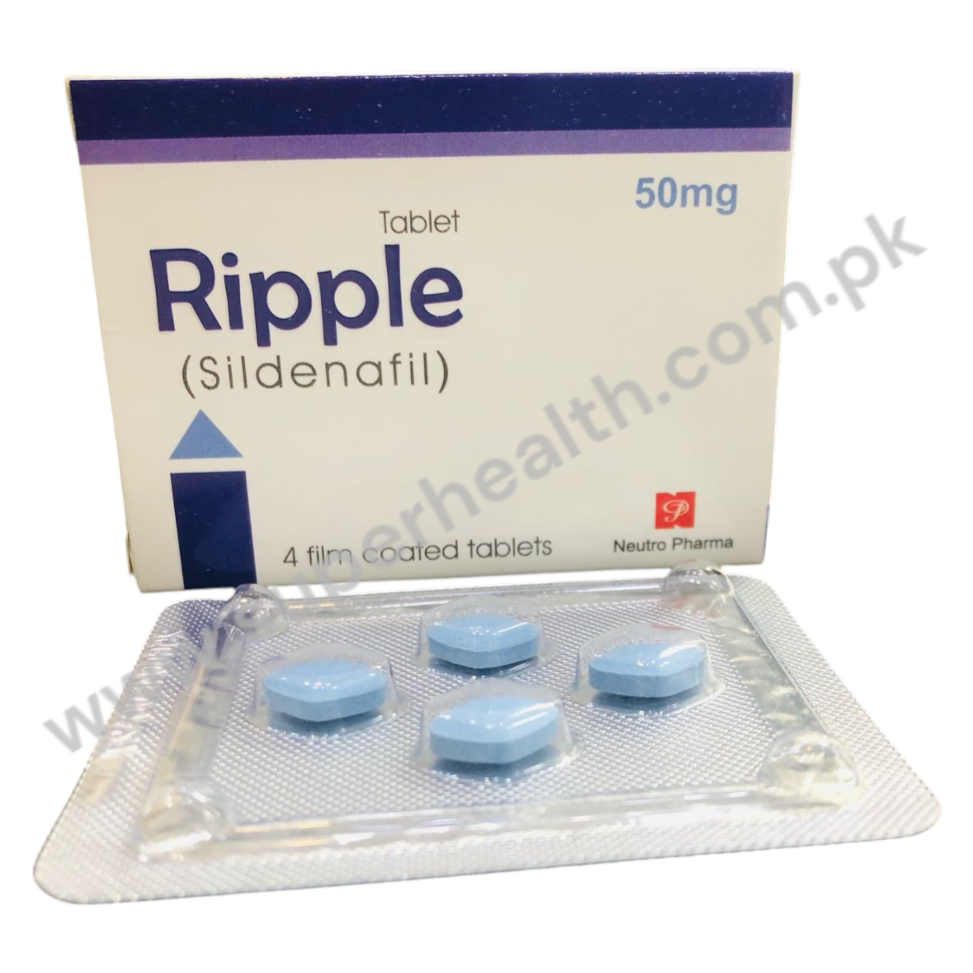 RIPPLE 50MG TAB (Sildenafil)