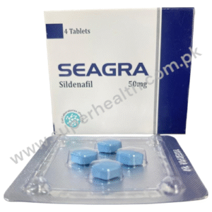 SEAGRA 50MG TABLETS 4S (SILDENAFIL)