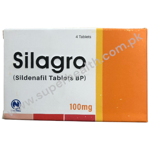 SILAGRO 100MG TABLETS 4S (SILDENAFIL)