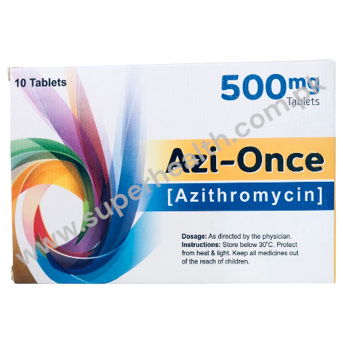 AZI ONCE 500MG CAP 10S