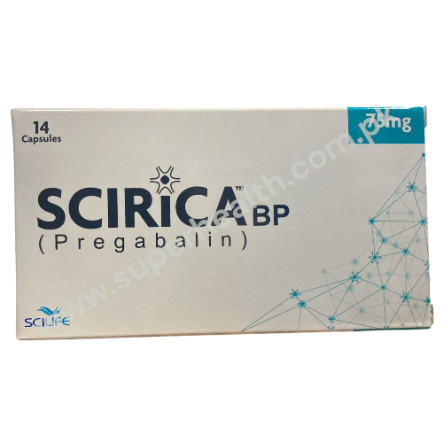 SCIRICA BP 75MG CAP 14S