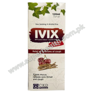 IVIX SYRUP WITH CHERRY F 120ML